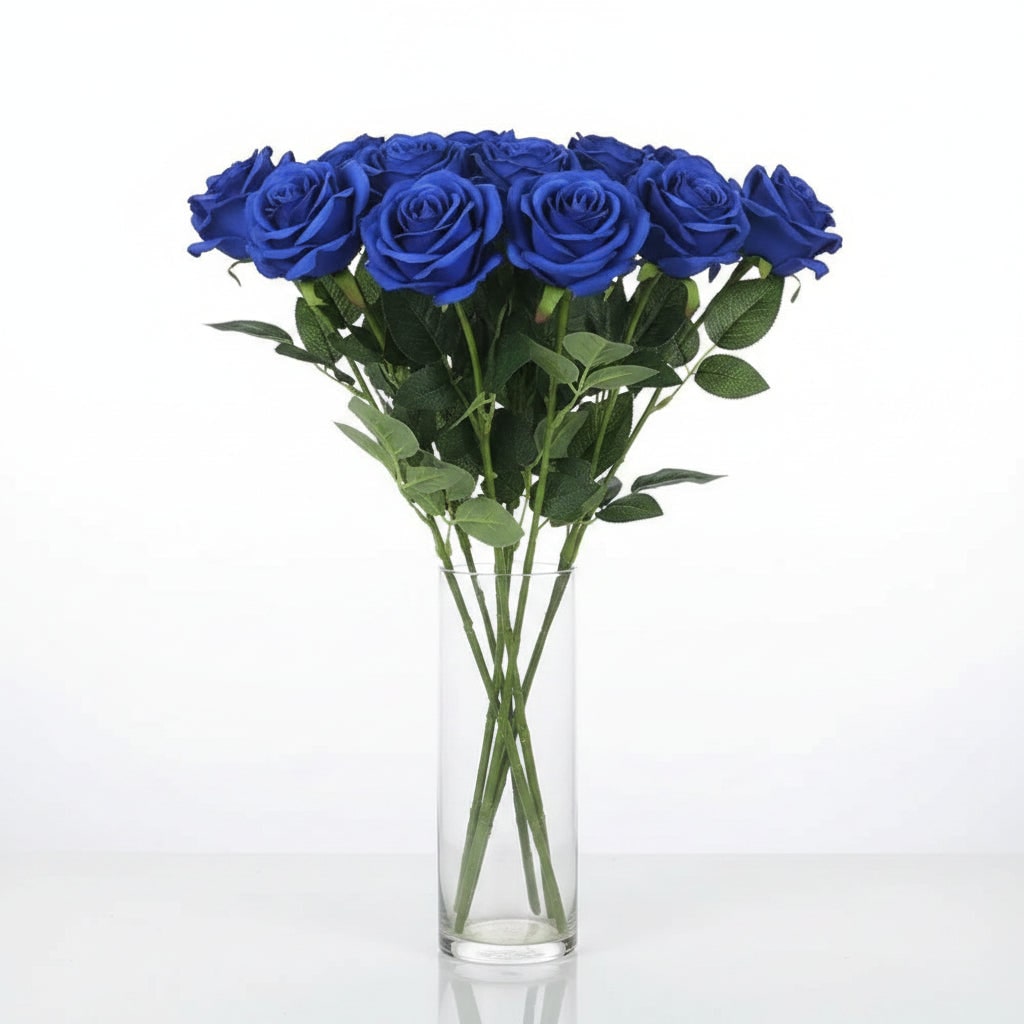 Halloween Artificial Roses Bulk Big Bouquet with Realistic Petals for Seasonal Decoration
