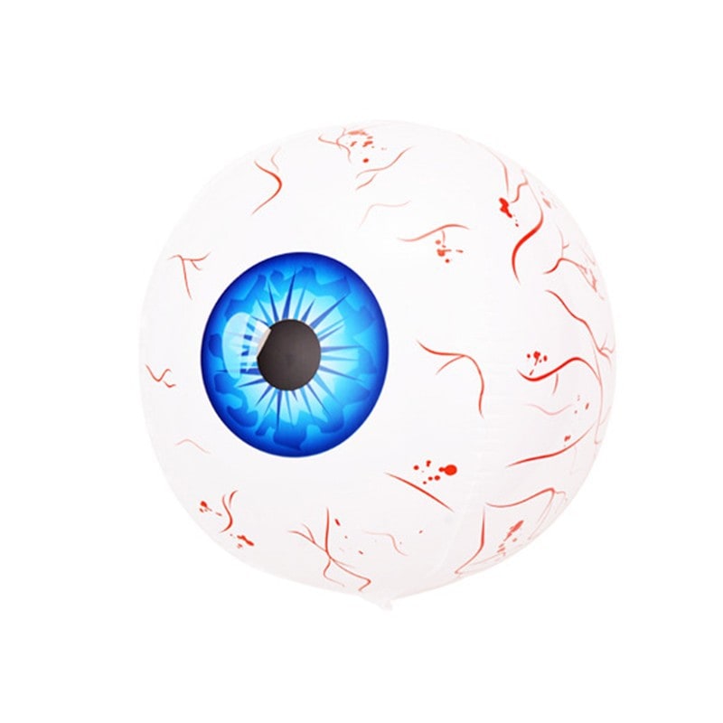 Halloween Balloon Decoration Eyeball with Bloodshot Design for Party and Haunted House Decor