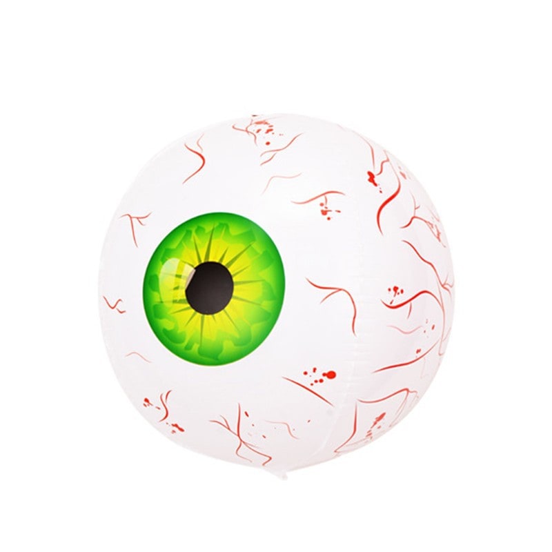 Halloween Balloon Decoration Eyeball with Bloodshot Design for Party and Haunted House Decor