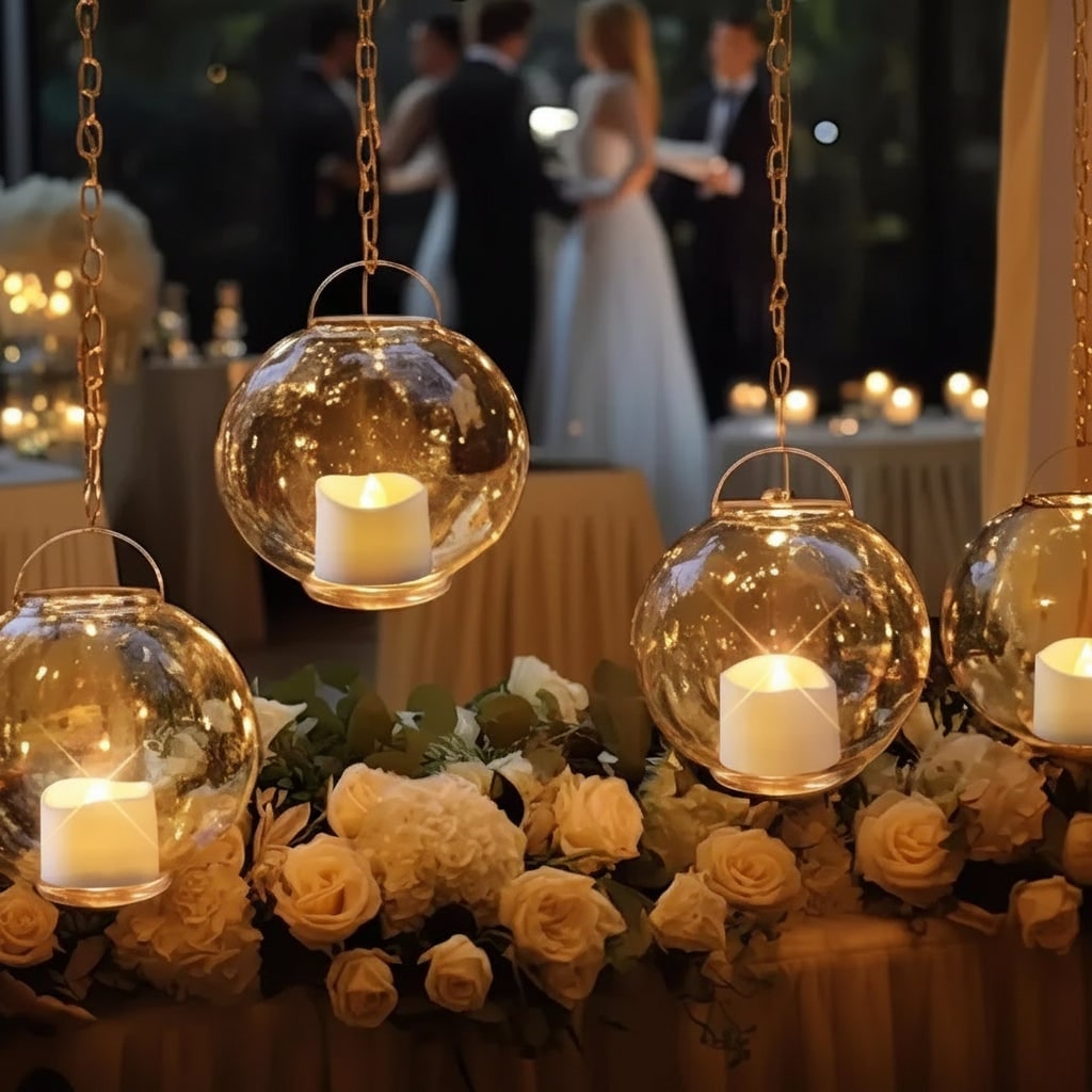 Halloween Battery Operated LED Tea Light Candles with Flameless Warm Glow for Party Decoration