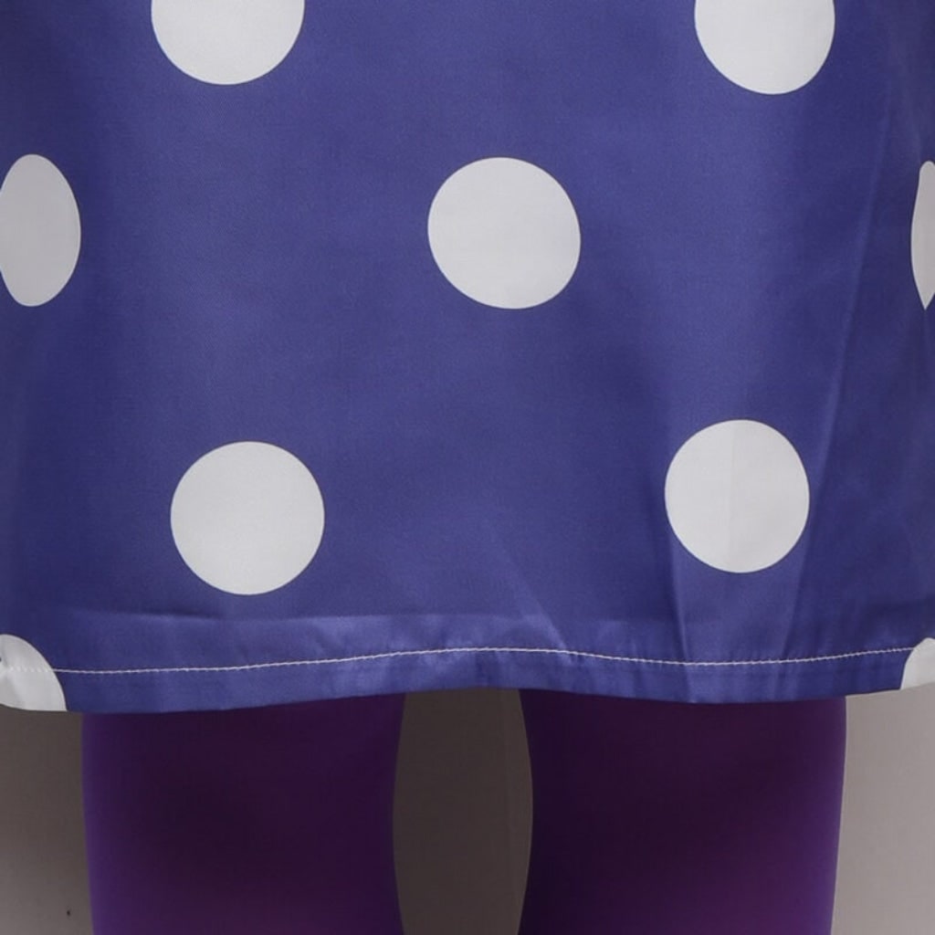 Halloween Cosplay Costume Character Dress with Polka Dot Pattern flying boy Collar