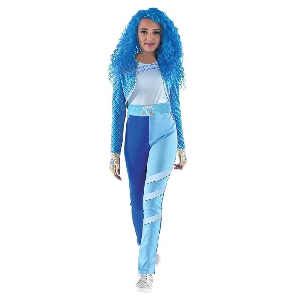 Halloween Cosplay Costume with Cropped Jacket and Fingerless Gloves Sailor