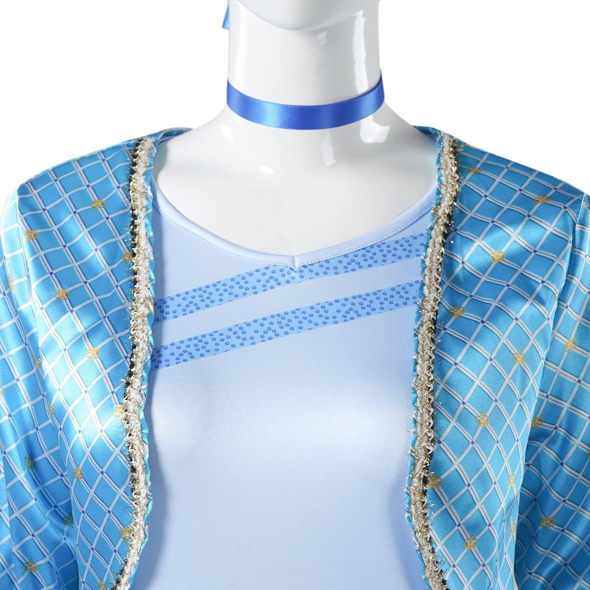 Halloween Cosplay Costume with Cropped Jacket and Fingerless Gloves Sailor