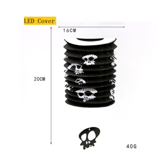 Halloween Ghost Decoration Light with Hanging and LED String for Party Decor