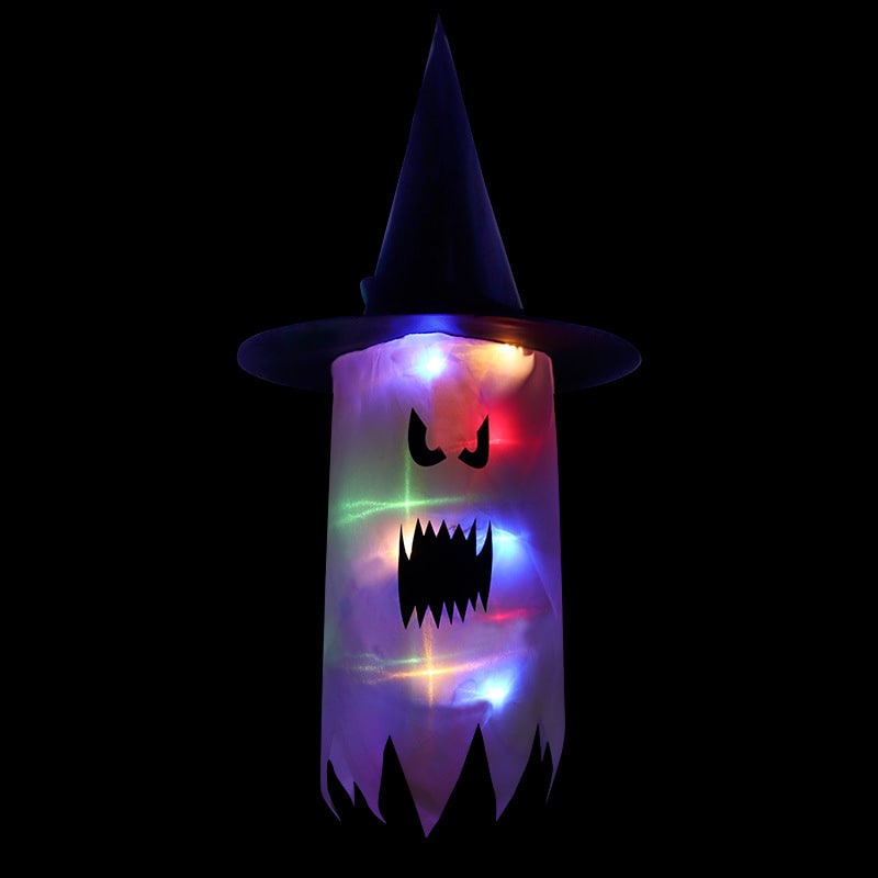 Halloween Ghost Decoration Light with Hanging and LED String for Party Decor