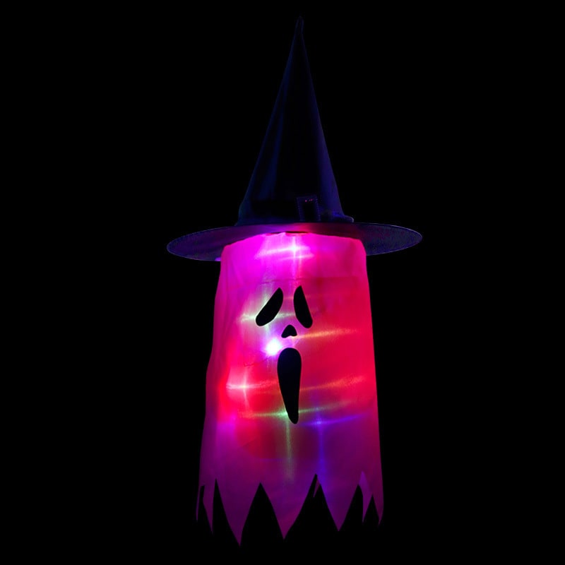Halloween Ghost Decoration Light with Hanging and LED String for Party Decor