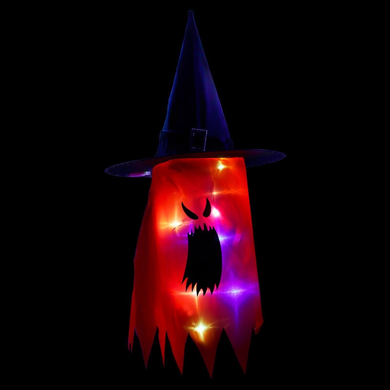 Halloween Ghost Decoration Light with Hanging and LED String for Party Decor