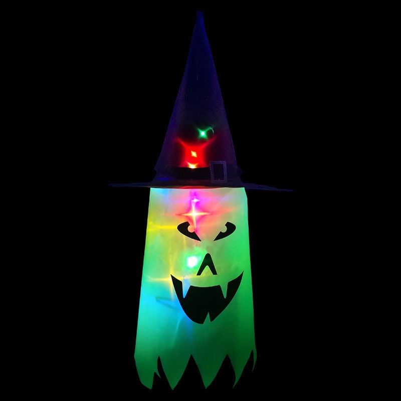 Halloween Ghost Decoration Light with Hanging and LED String for Party Decor