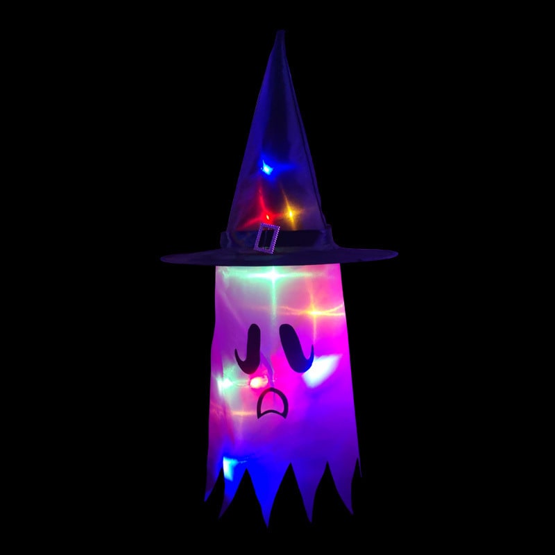 Halloween Ghost Decoration Light with Hanging and LED String for Party Decor