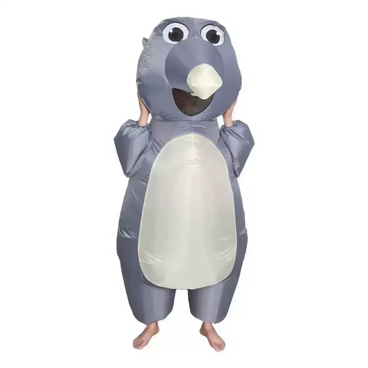 Halloween Inflatable Costume for Funny Full Body Animal Outfit with Clear Viewing Window