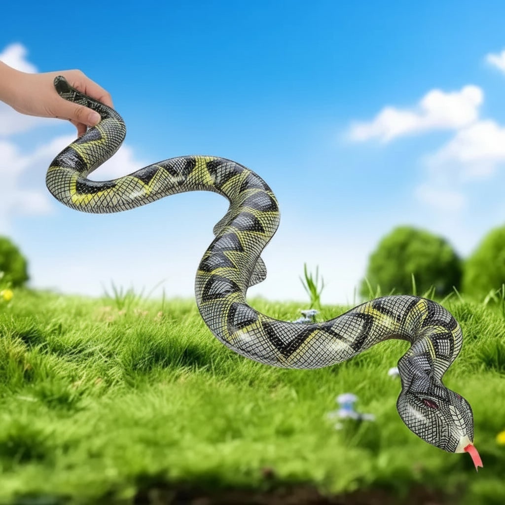 Halloween Inflatable Snake Yard Decoration for Spooky Party and Haunted House