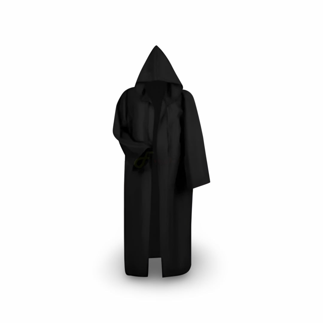 Halloween Medieval Knight Costume Tunic with Hooded and Templar Cross for Cosplay Party