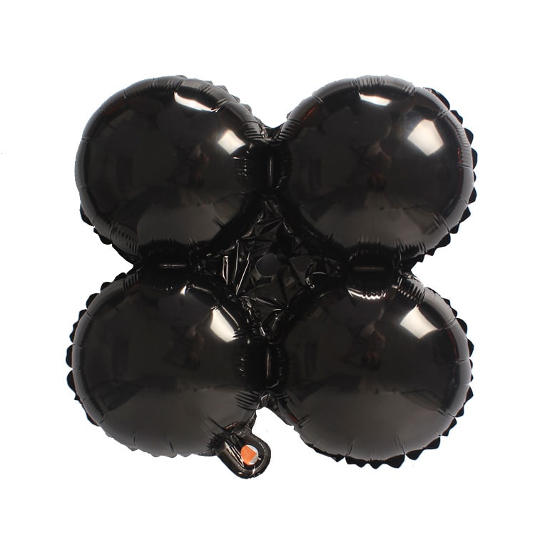 Halloween Party Balloons with Foil Letter Bat Pumpkin and Spider Decorations Kit