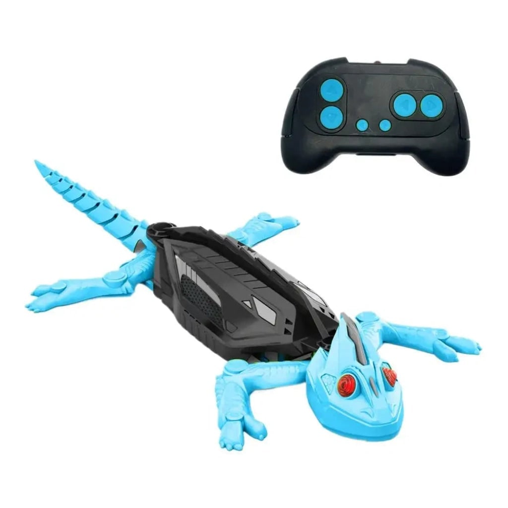 Halloween Remote Control Spider Toy with Glowing LED Eyes and Wall Climbing