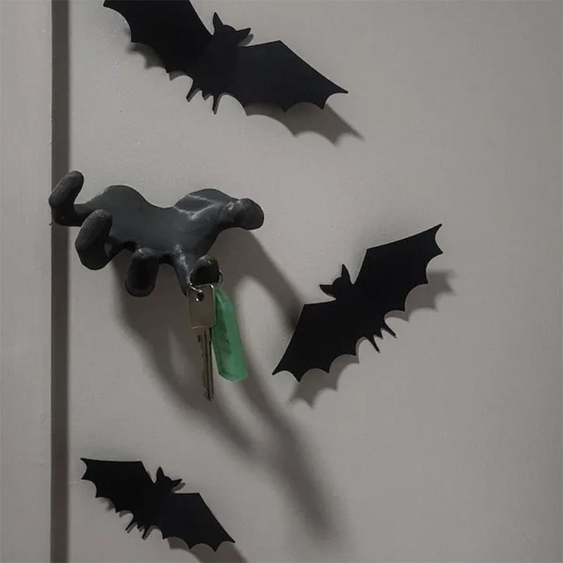 Halloween Scary Hand Wall Hook for Coats and Jackets with Key Holder Chain