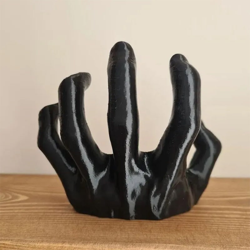 Halloween Scary Hand Wall Hook for Coats and Jackets with Key Holder Chain
