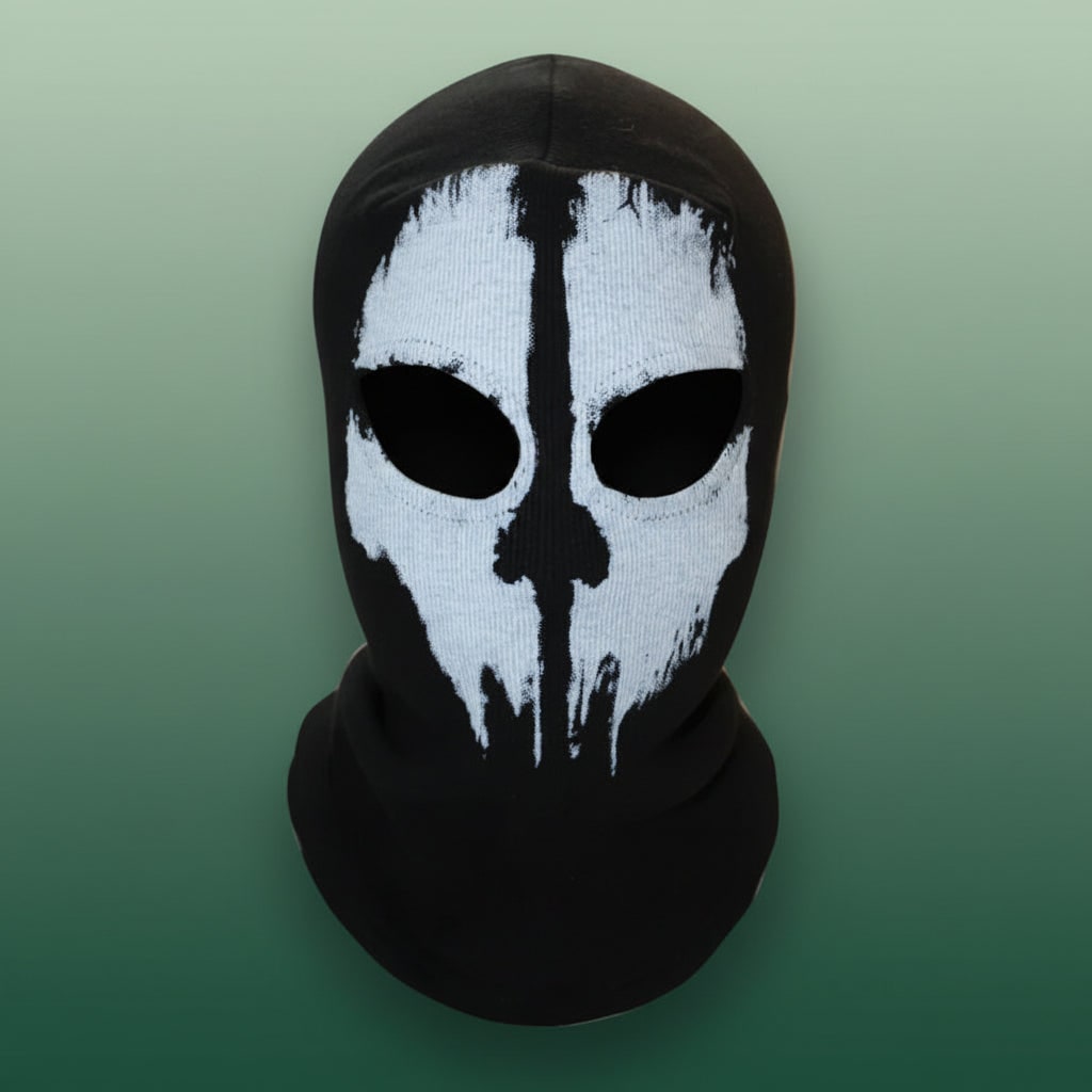 Halloween Skull Balaclava Ski Mask with Full Face Coverage Knit Cold Weather Motorcycle