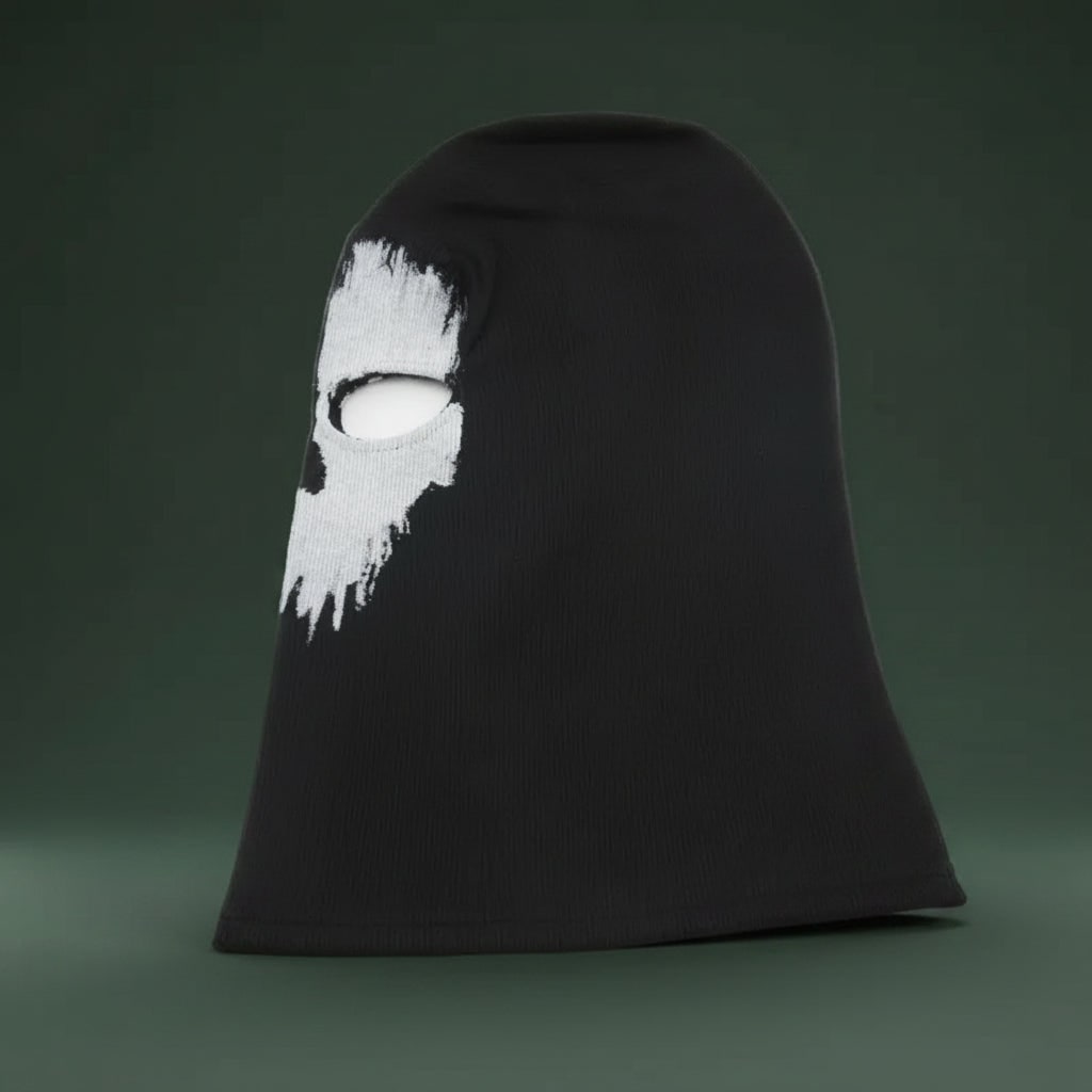 Halloween Skull Balaclava Ski Mask with Full Face Coverage Knit Cold Weather Motorcycle