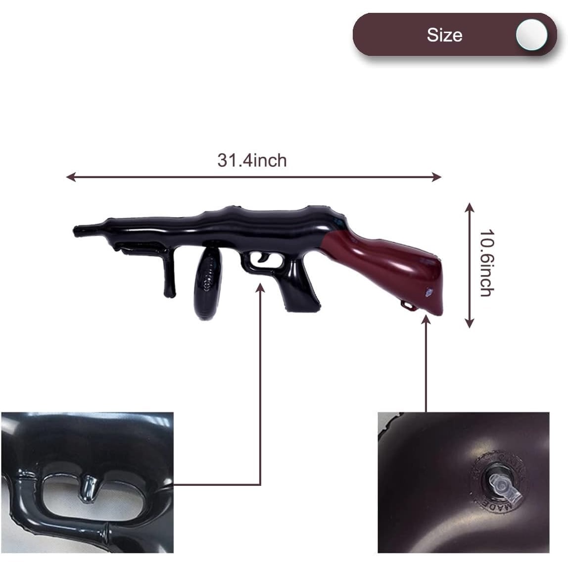Halloween survival game Costume Suit with Mask and Toy Gun