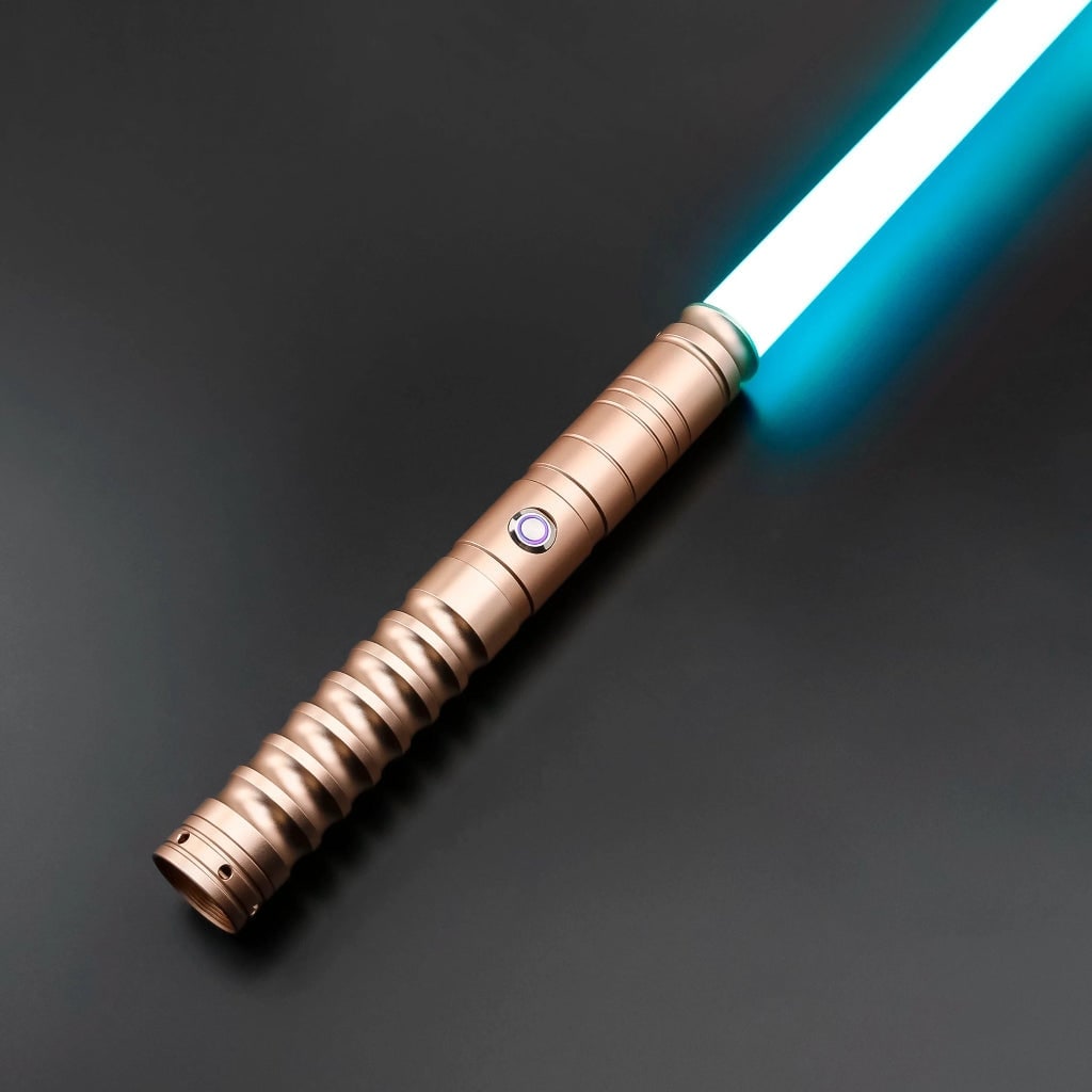 Halloween Toy Lightsaber Light Up Sword with Rgb LED Blade and Metal Handle for Cosplay Party