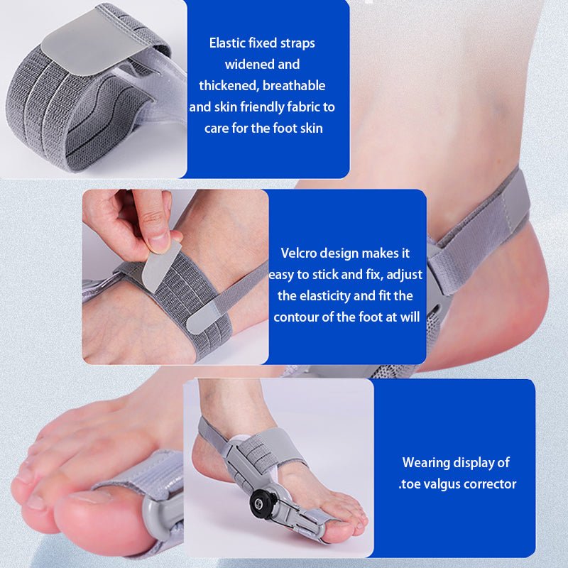 Hallux Helper – Gentle toe correction for bunions for pain-free walking
