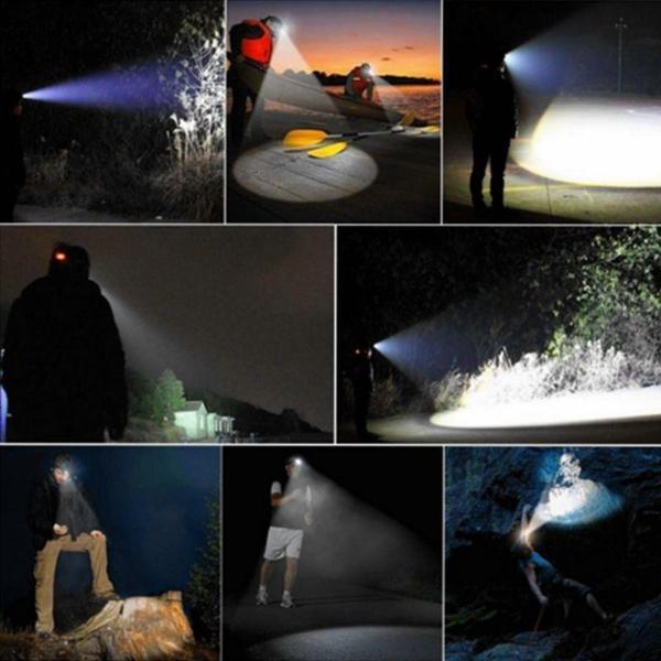 COB Mini LED Torch Lantern Headlight