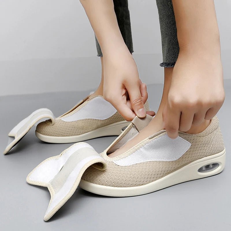 HEALTHSTRIDE – Diabetic Walking Shoes with Adjustable Orthopedic Comfort