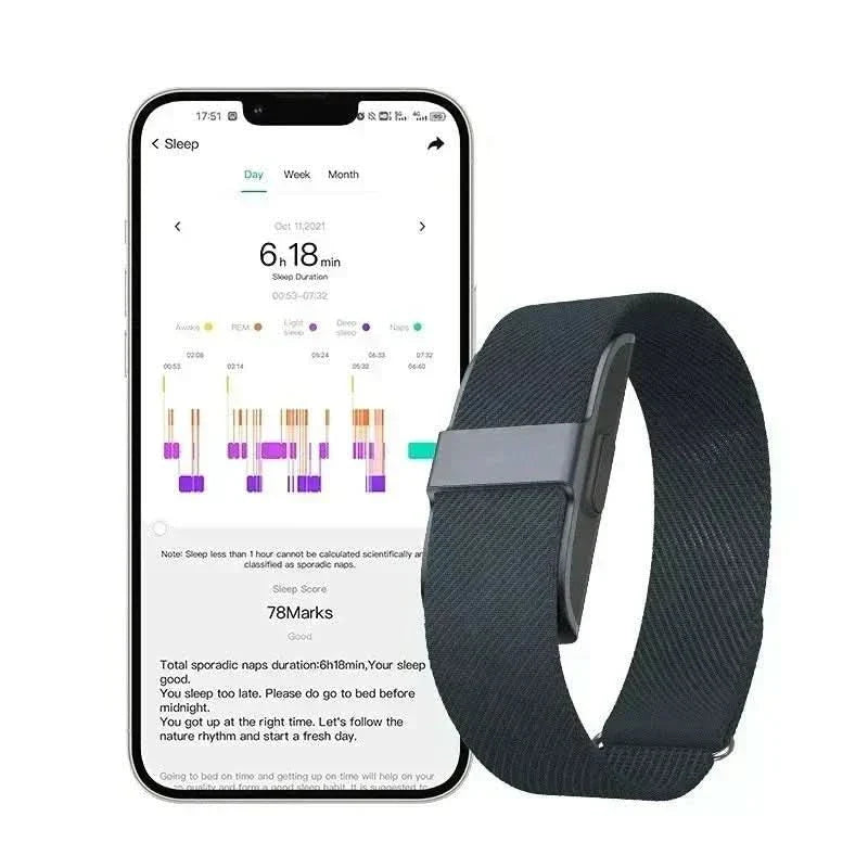 OXITRACK – Waterproof Fitness Tracker with Heart, Oxygen & Activity Monitoring