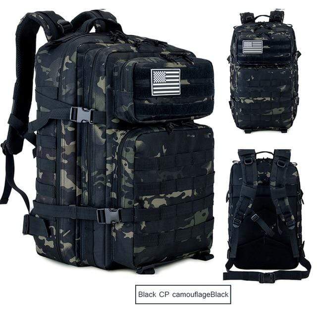 45L Military Molle Backpack Tactical Waterproof Rucksack