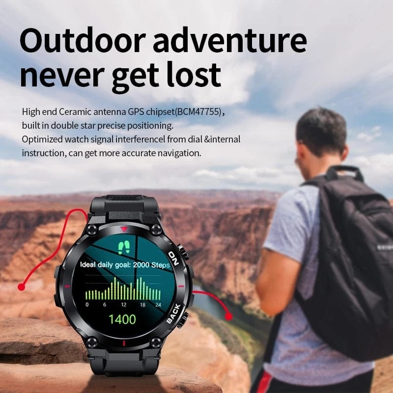 New 10 -1 GPS Outdoor Smart Watch