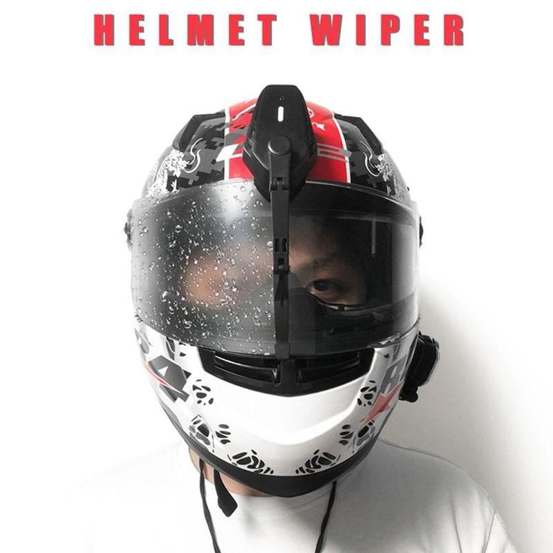Universal Motorcycle Helmet Wiper