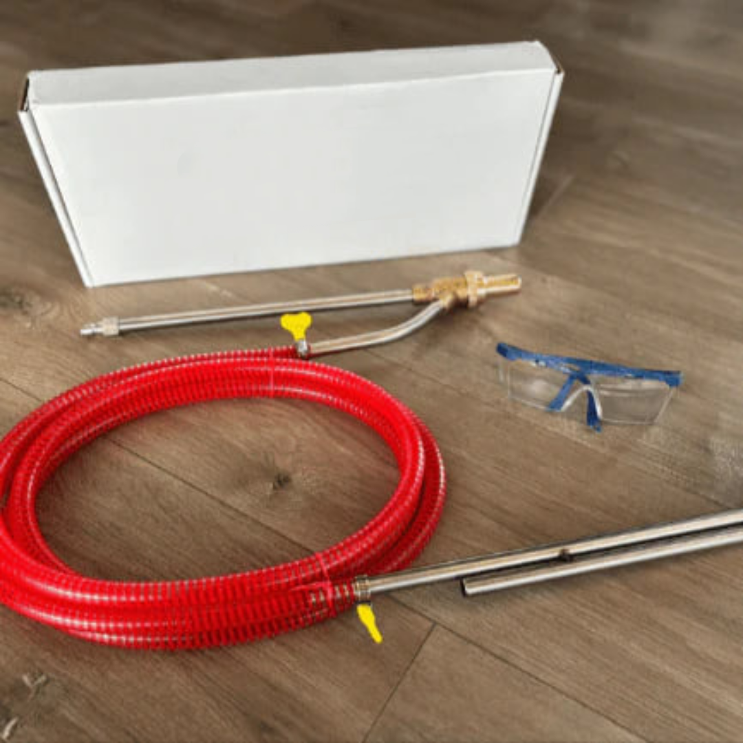 UPGRADE Sand Blaster - The Only Mobile, Airless, Dustless Sandblaster