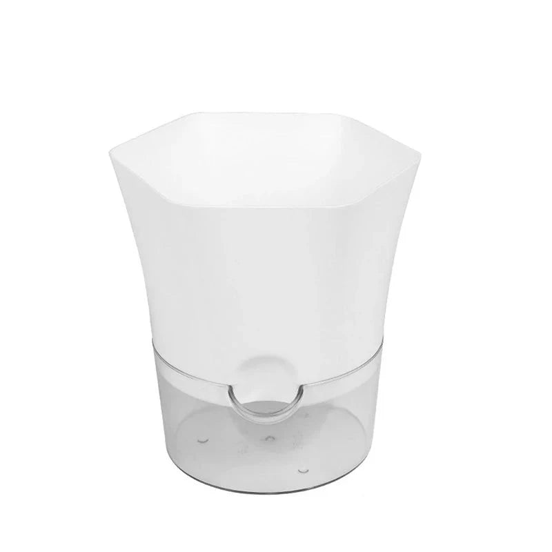 HYDROPOT – Self-Watering Plastic Flowerpot for Soilless Indoor Gardening
