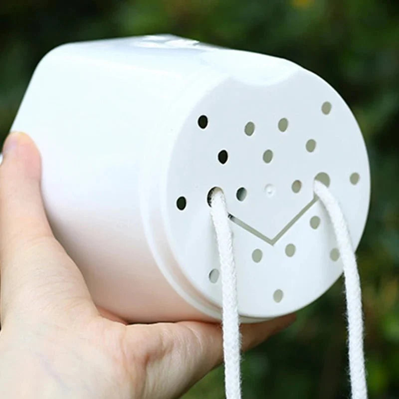 HYDROPOT – Self-Watering Plastic Flowerpot for Soilless Indoor Gardening
