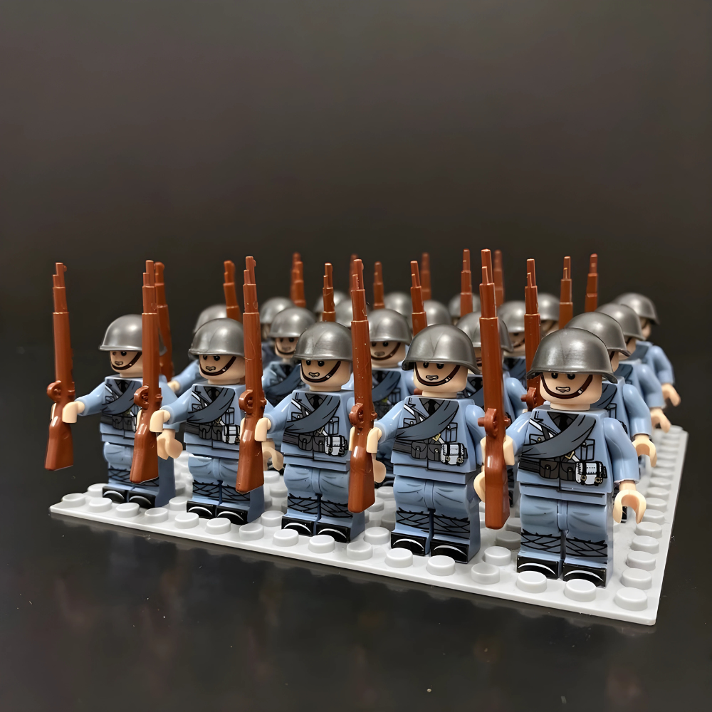 Military Soldier Building Block Toy Set