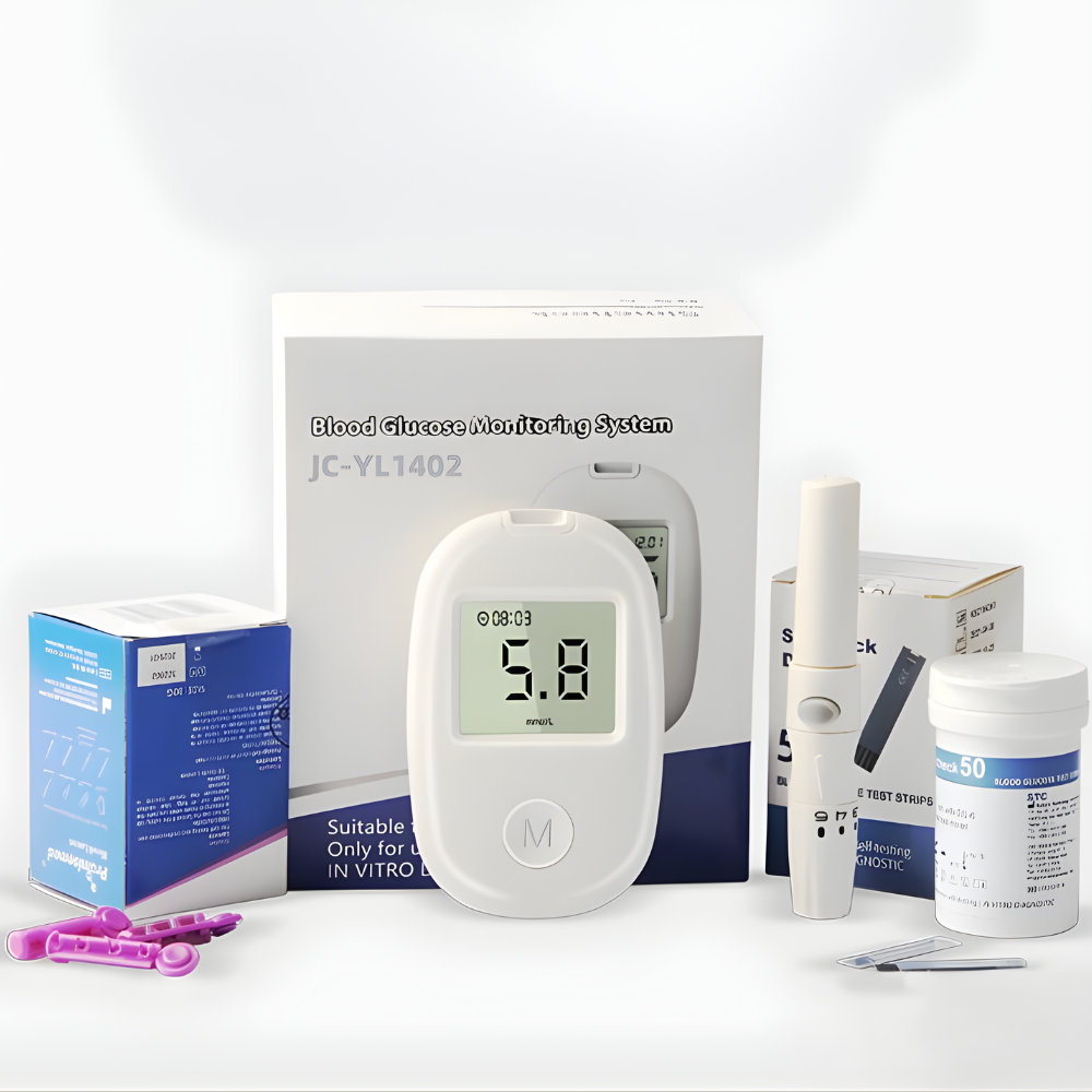 Digital Blood Glucose Monitor Kit Home Health Testing