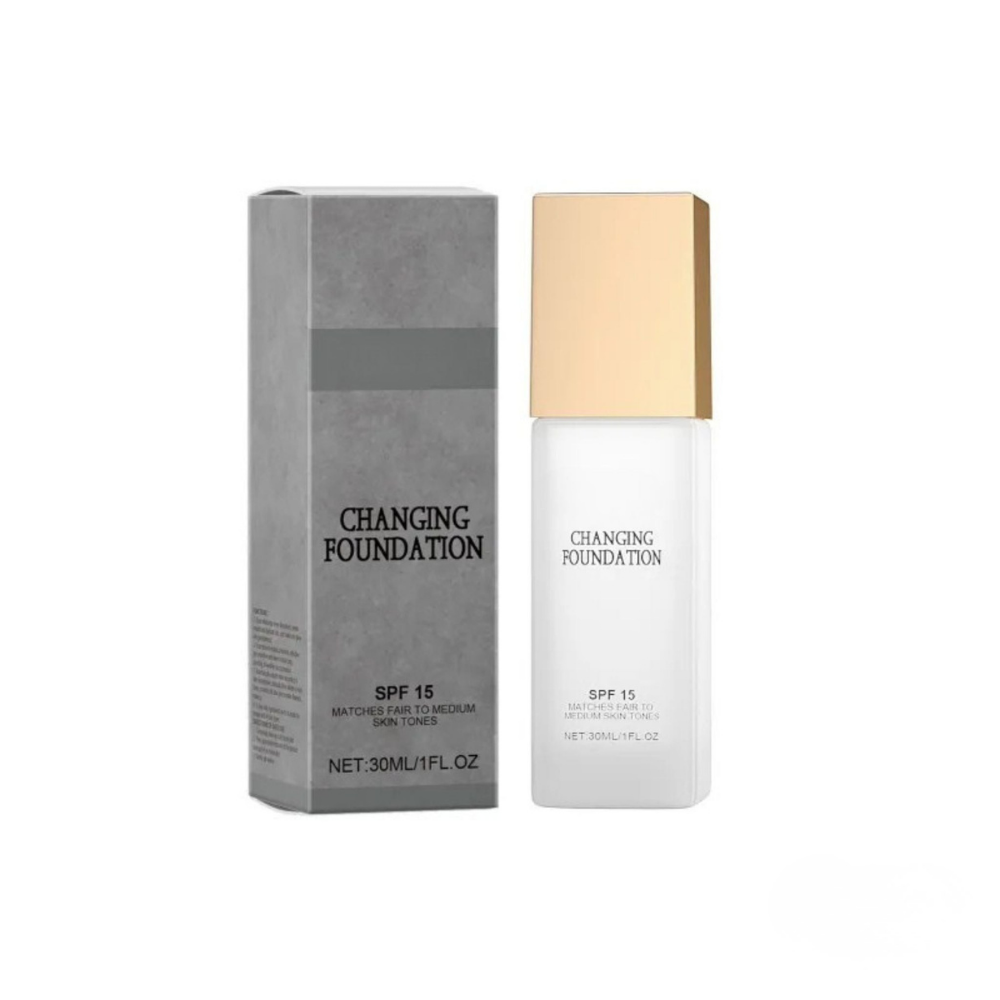 Foundation Color Changing Tone Matching Liquid Makeup