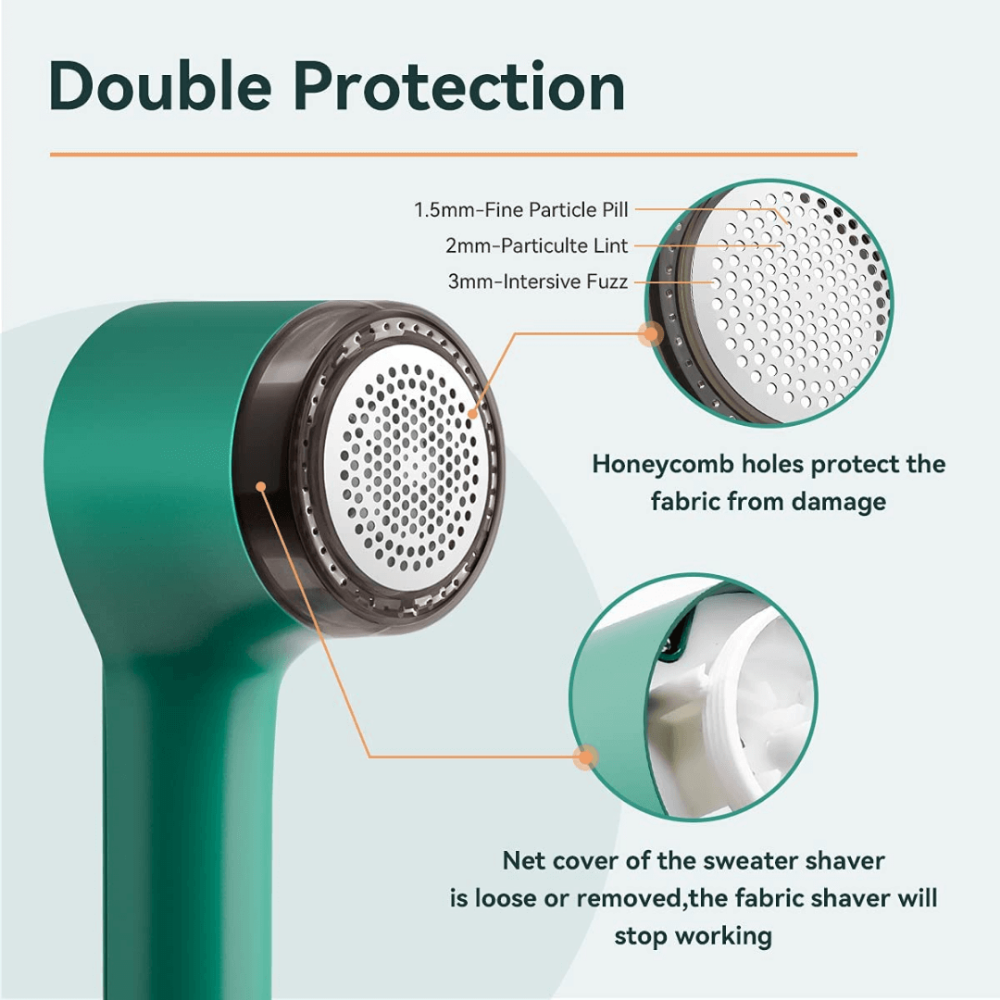 Lint Remover Electric Fabric Shaver Cordless Clothes Cleaner