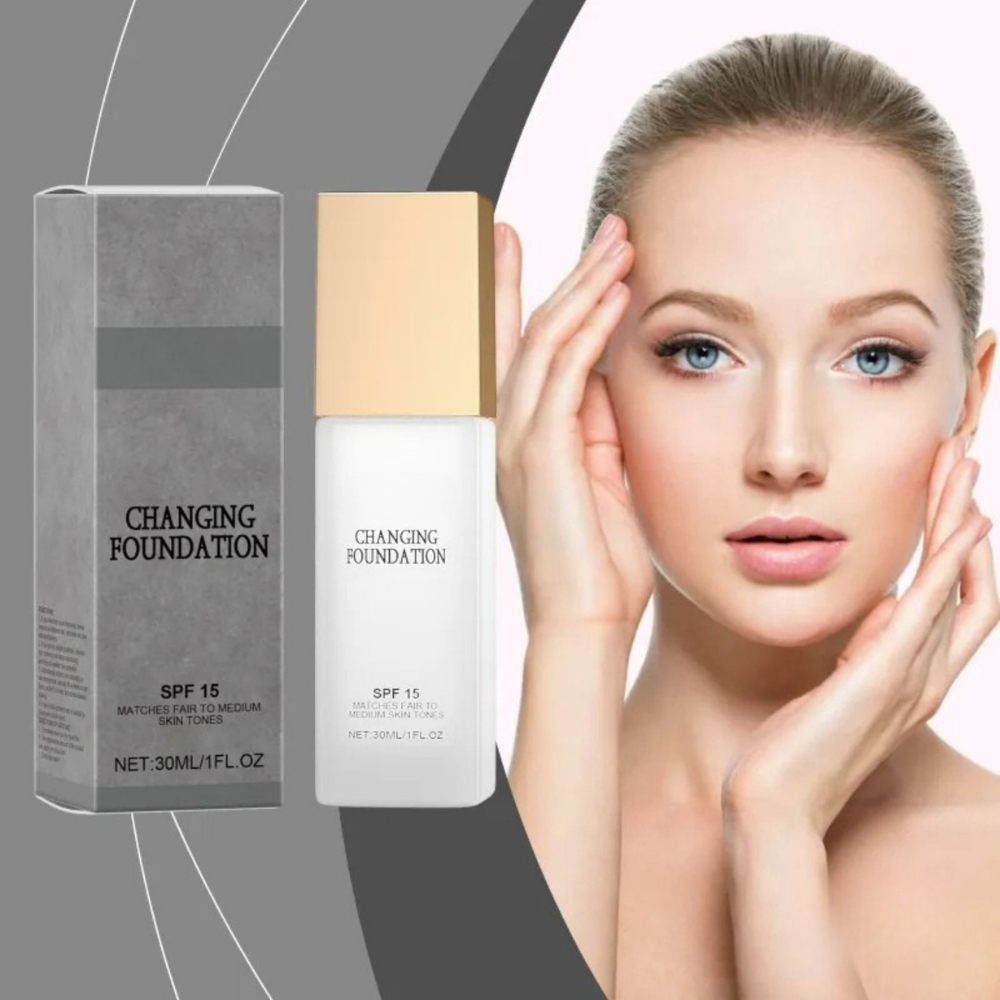 Foundation Color Changing Tone Matching Liquid Makeup