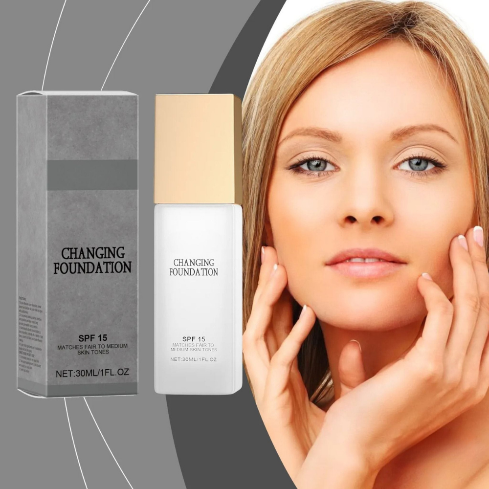 Foundation Color Changing Tone Matching Liquid Makeup