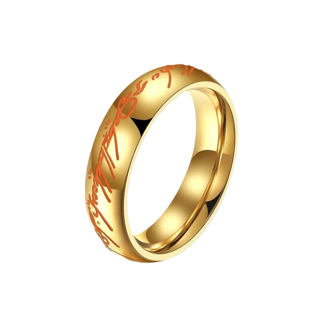 Jewelry Ring with Glow In Dark Design