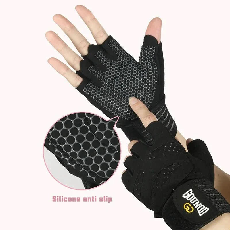 IRONGRIP GLOVES – Breathable Fitness Gloves with Wrist Support