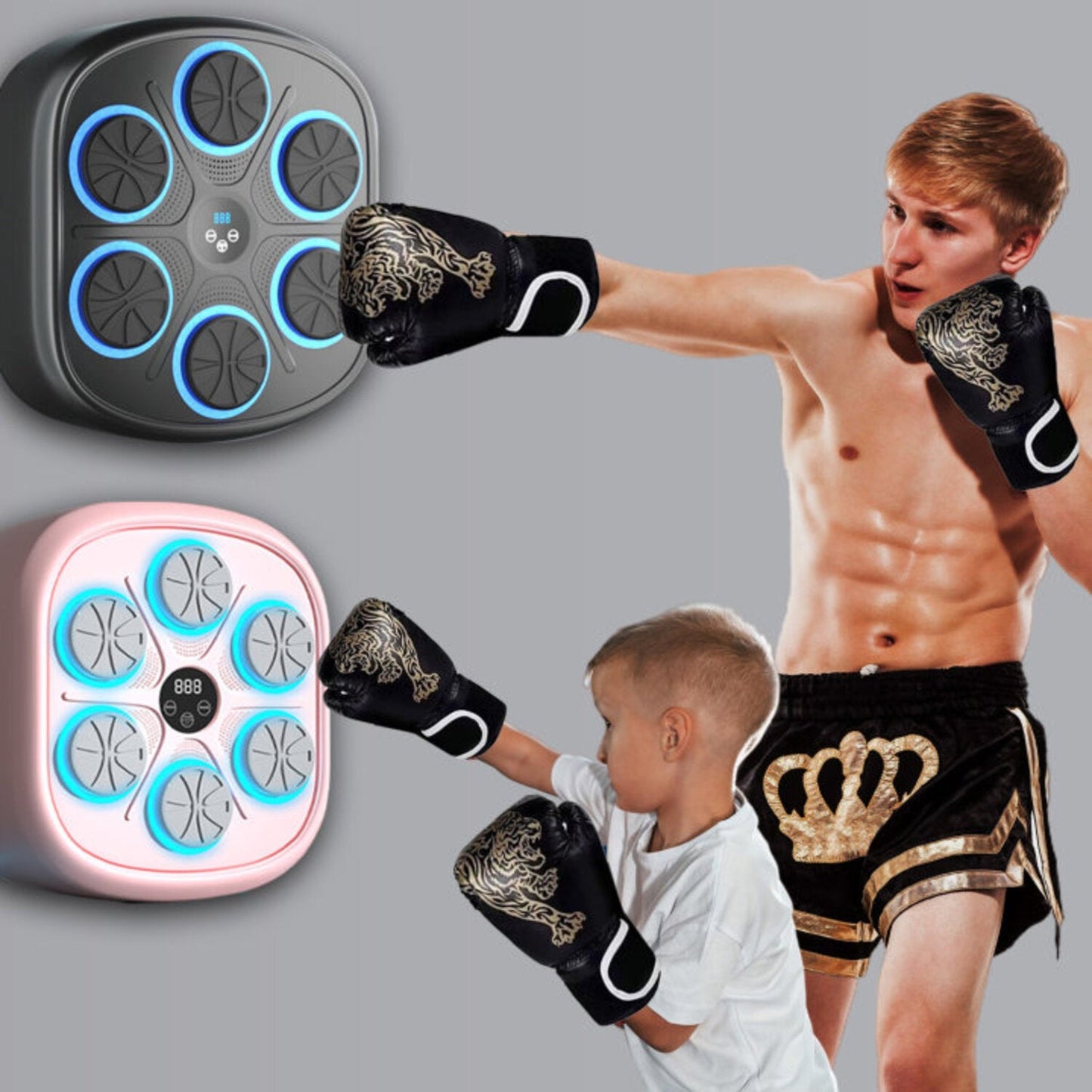 Avichic Music Boxing Machine with Boxing Gloves – Fun and Fitness