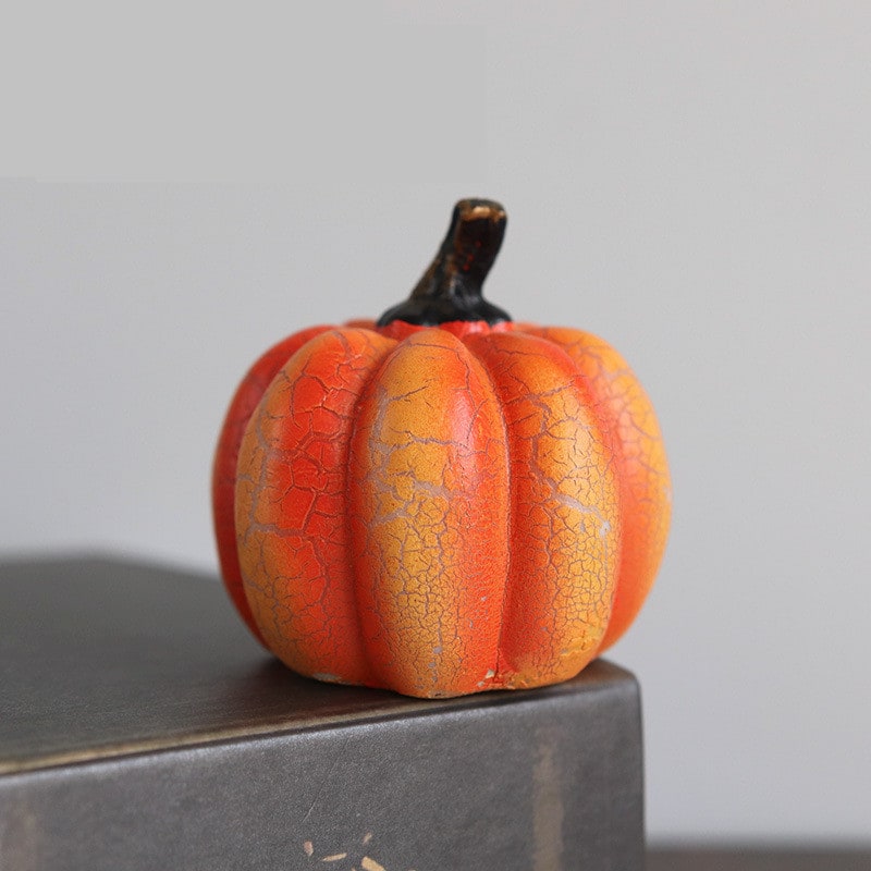 Jack O Lantern Pumpkin LED Lights with Battery Operated Mini Halloween Decorations
