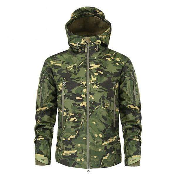 Military Camouflage Fleece Tactical Jacket