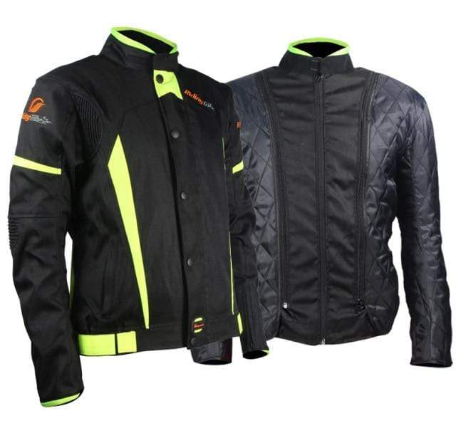 Tribe Black Reflective Motorcycle Suit