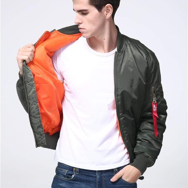 Military Flight Bomber Jacket