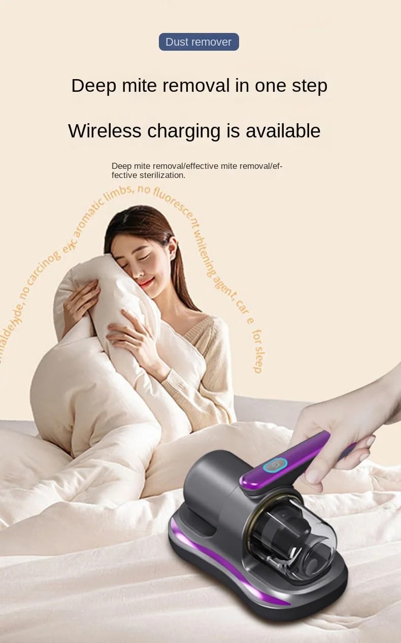 PowerVac™ Cordless Anti-Dust & Mite Remover | Handheld Vacuum
