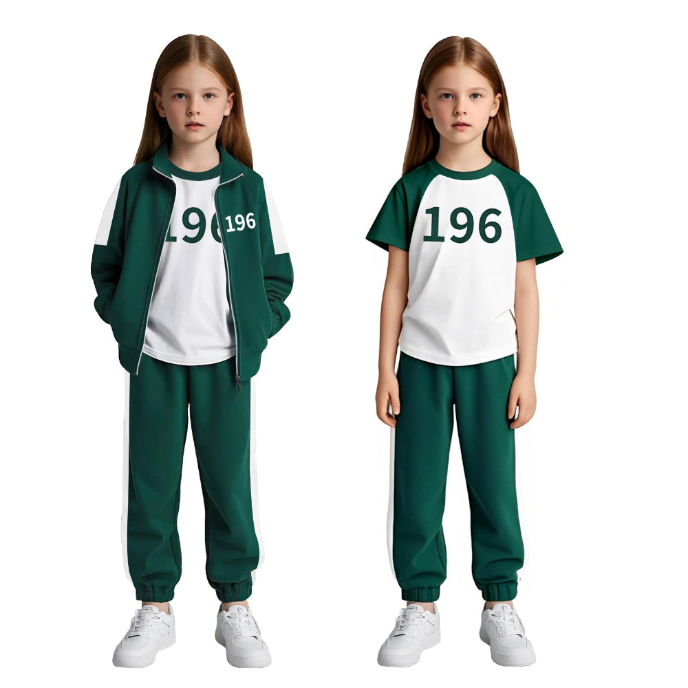 Kids Game Costumes Tracksuit Set Outfit