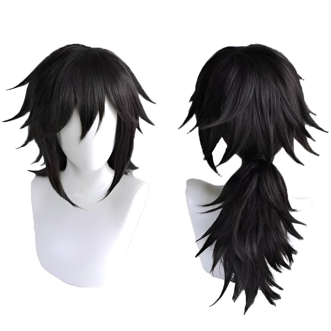 Kids' Halloween Anime Cosplay Costume with Haori Jacket and Character for Party